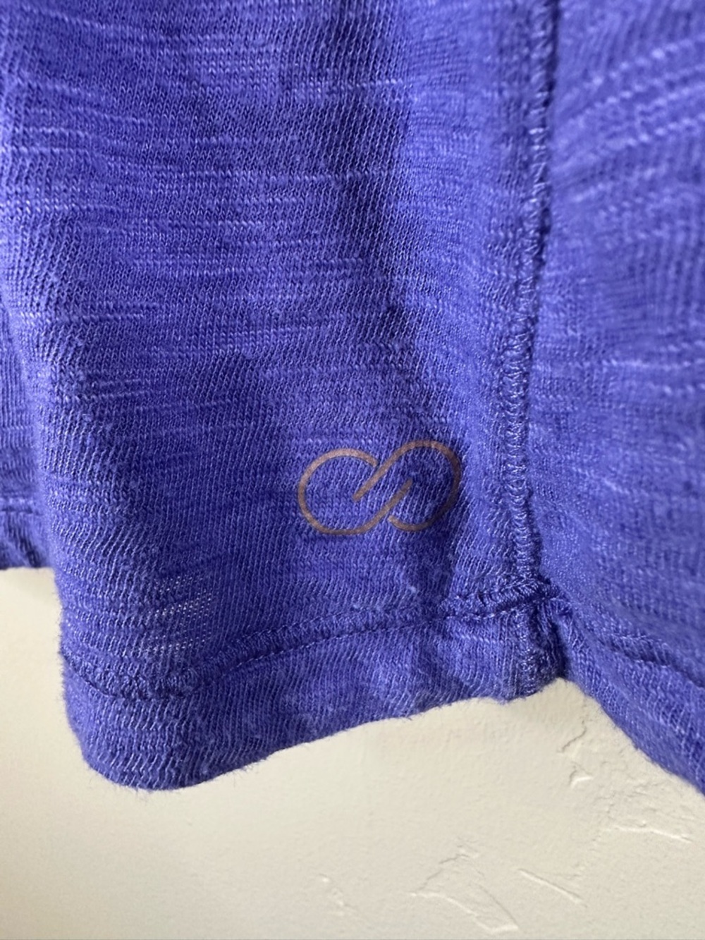 CALIA SMALL Purple Open Back Yoga Tank Top - P2P 18” - Picture 3 of 5